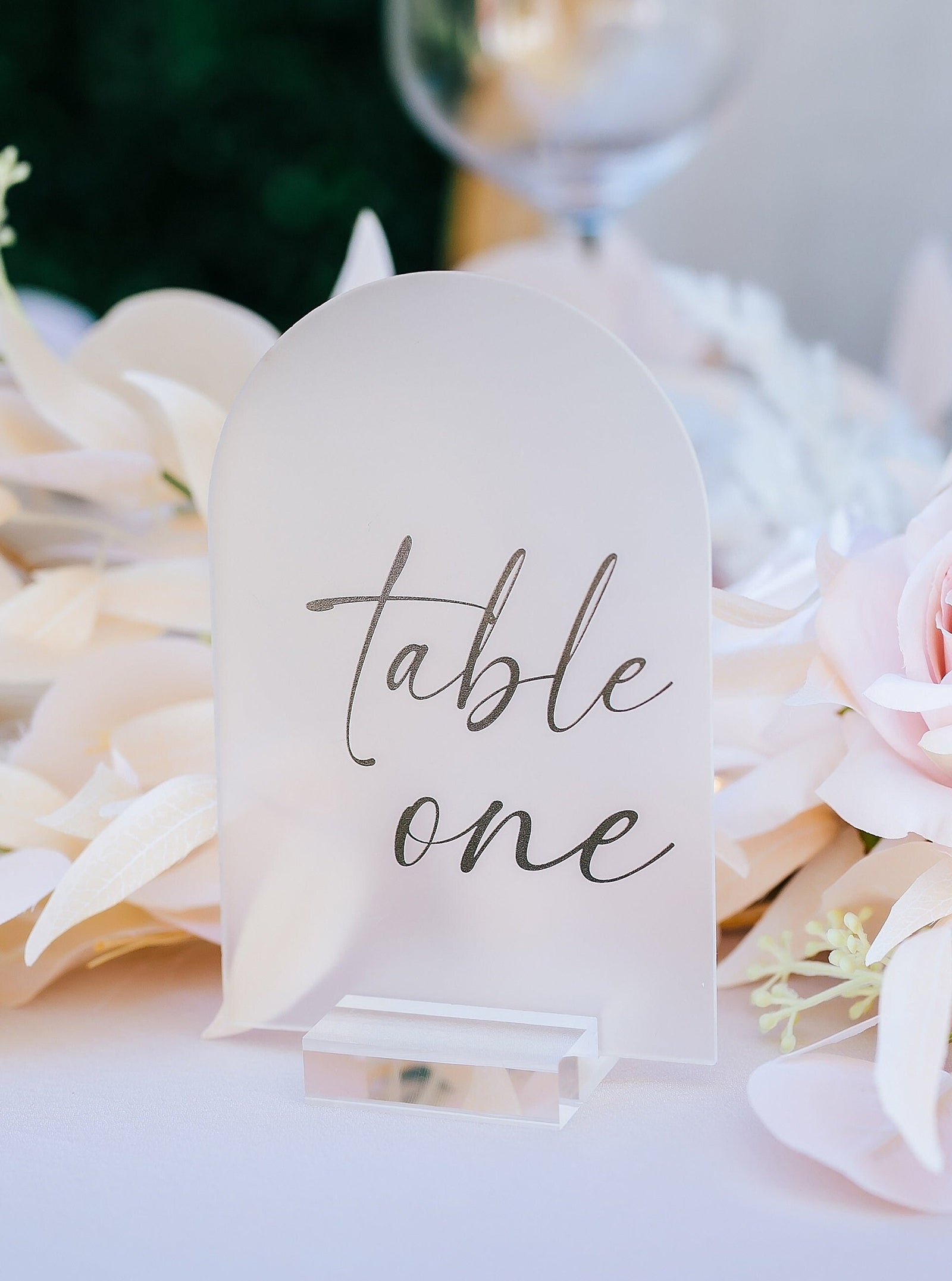 Arch Script Table Numbers F46-TN1