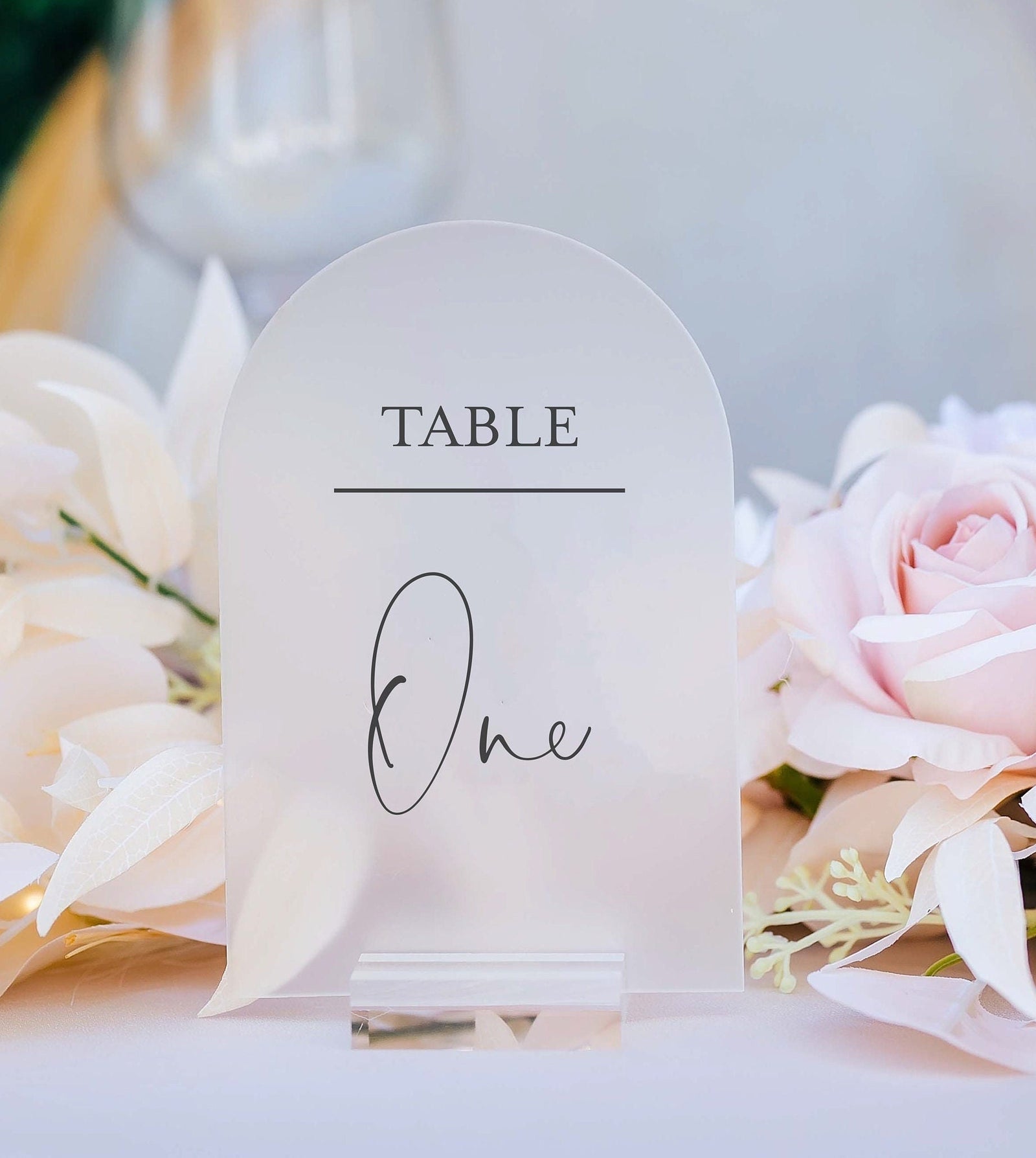 Arch Block/Script Table Numbers F1-TN1