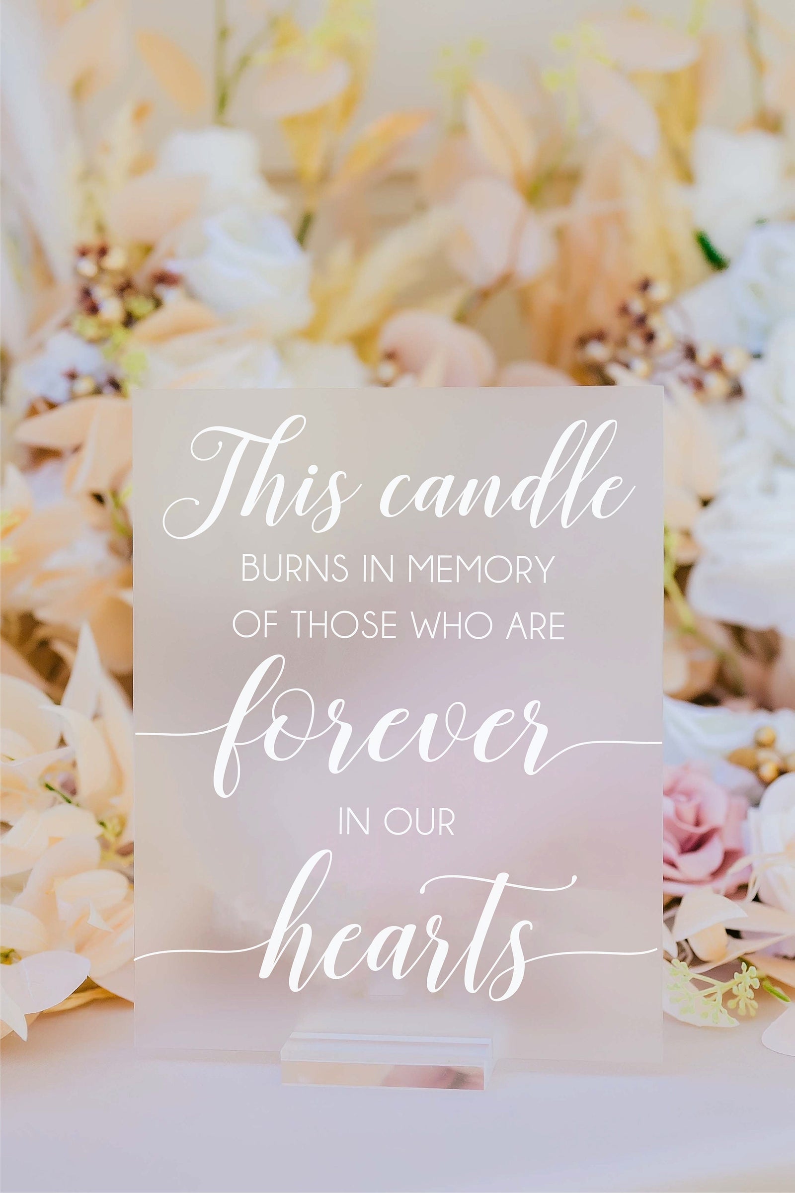 This Candle Burns In Memory E6-MS3