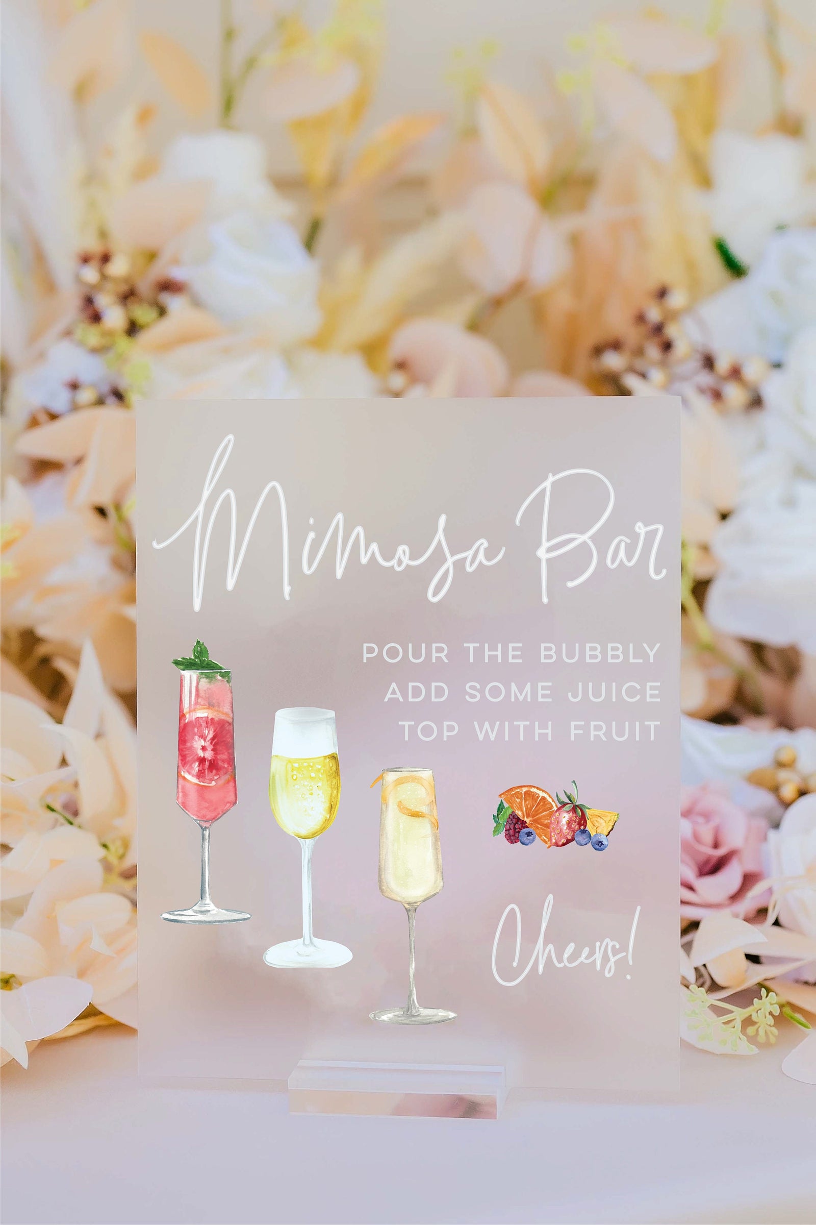 Mimosa Bar Sign S3-DS15