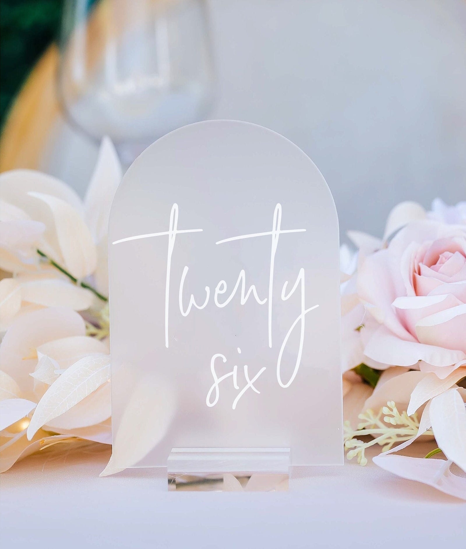 Arch Script Table Numbers F3-TN3