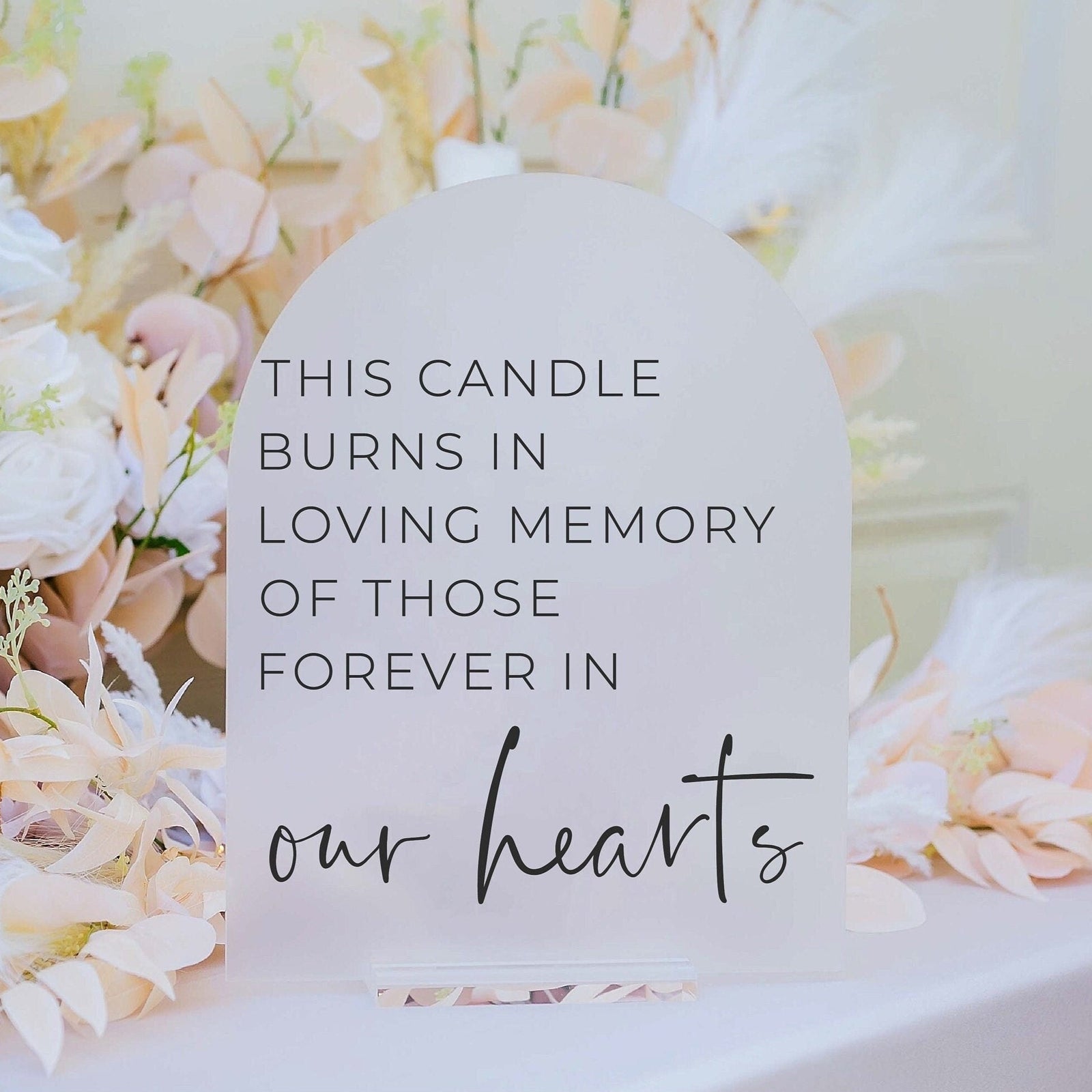 ARCH This Candle Burns In Loving Memory S1-MS1