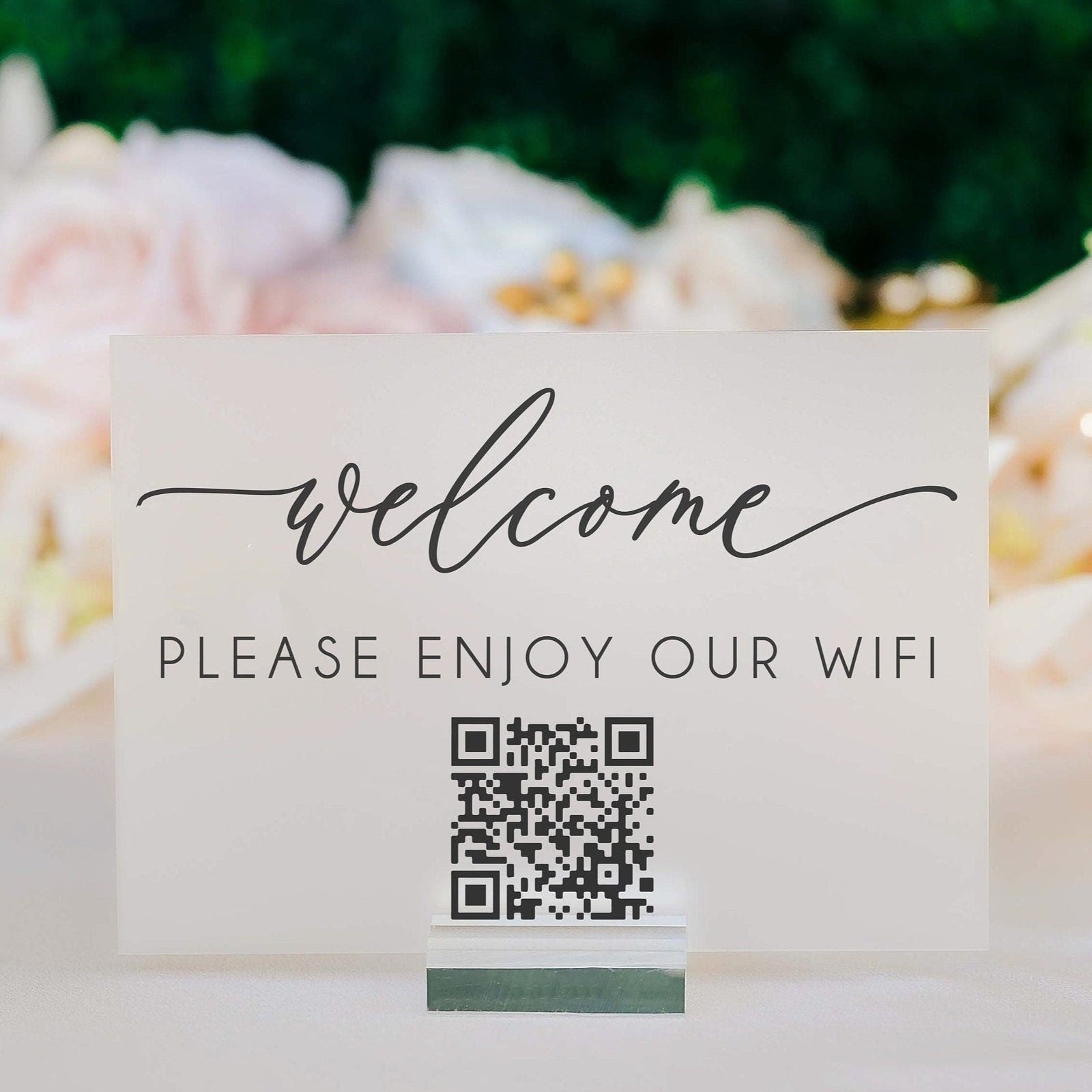 Please Enjoy Our WIFI QR Code F16-AS3