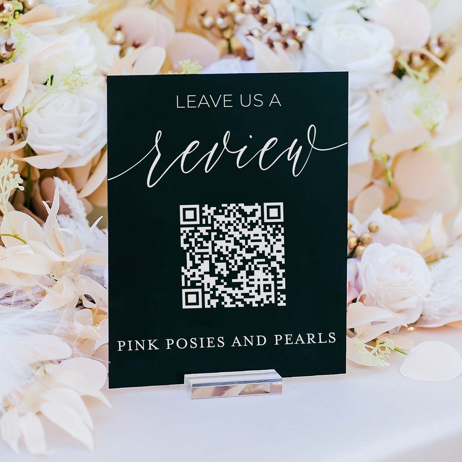 Leave Us A Review QR Code E4-AS8