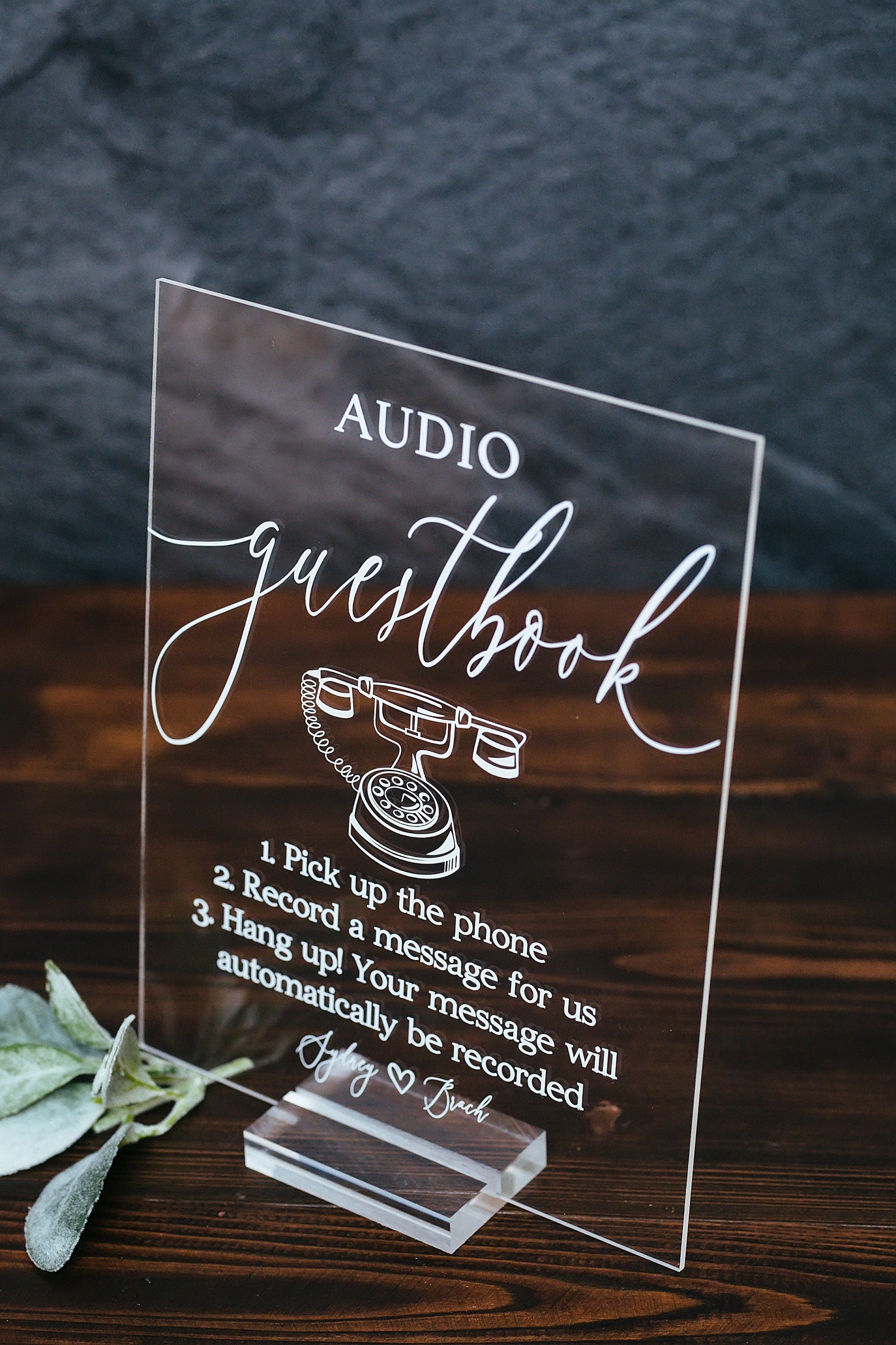 Audio Guestbook E4-AS3