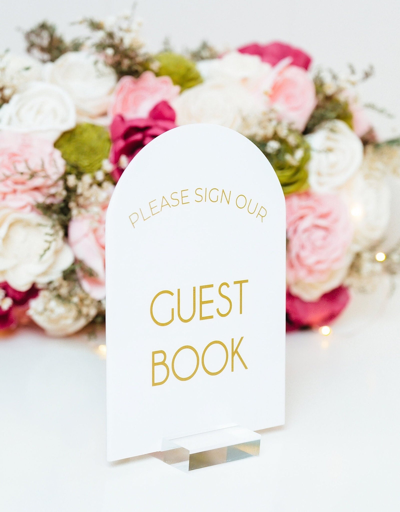 ARCH Please Sign Our Guest Book S3-GB4