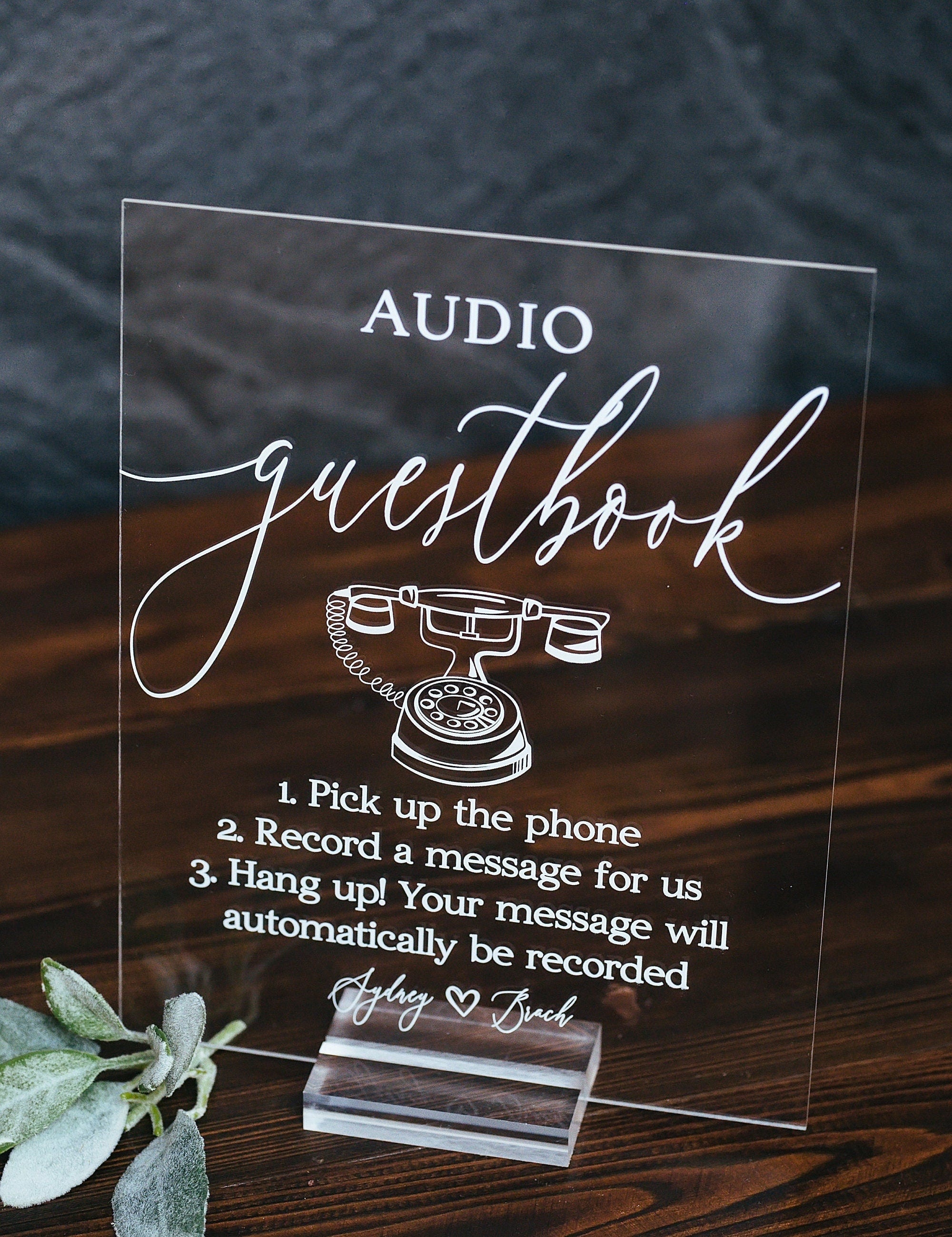 Audio Guestbook E4-AS3