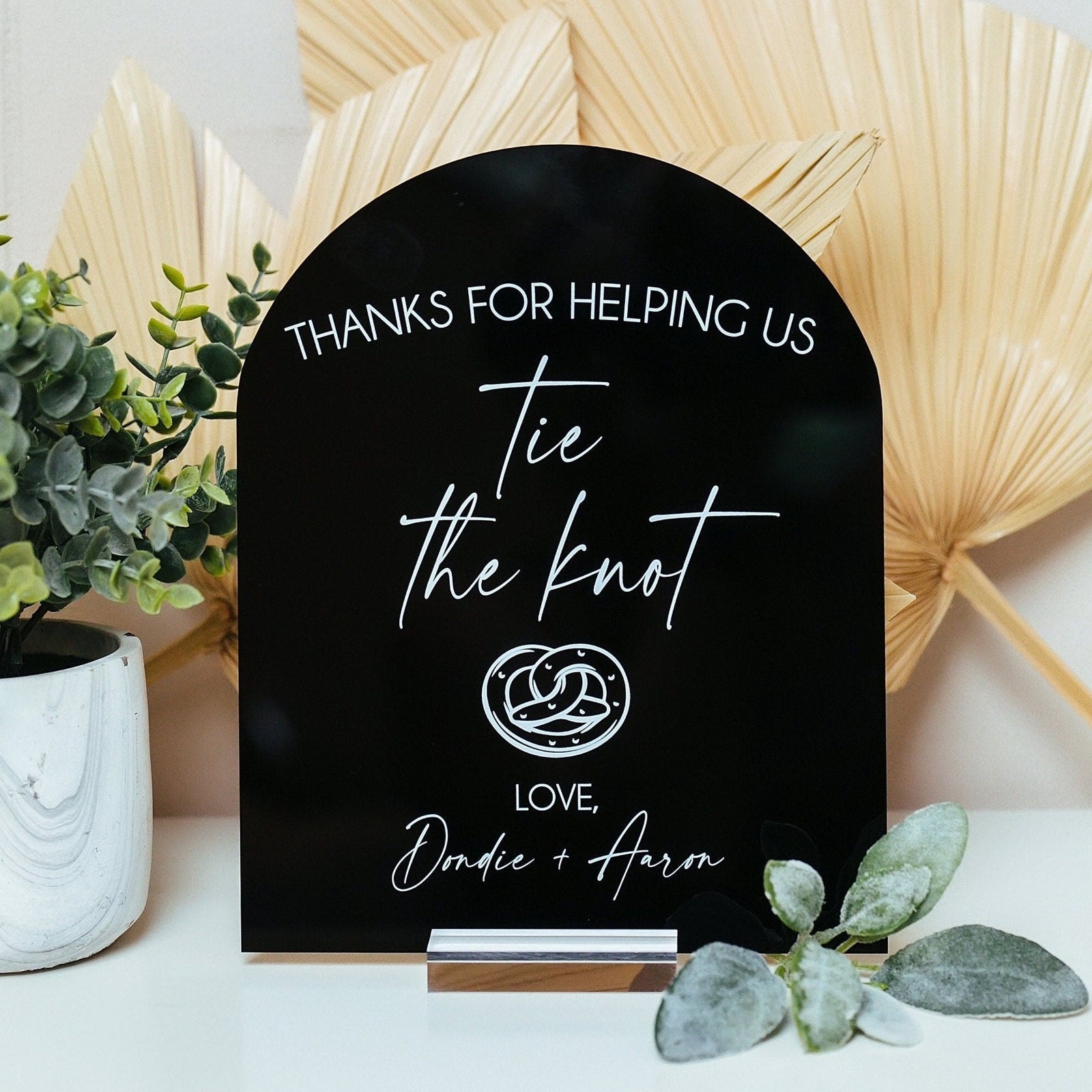 ARCH Thanks For Helping Us Tie The Knot S1-AS6