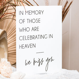 In Loving Memory Of Those Who Are Celebrating In Heaven S3-MS9