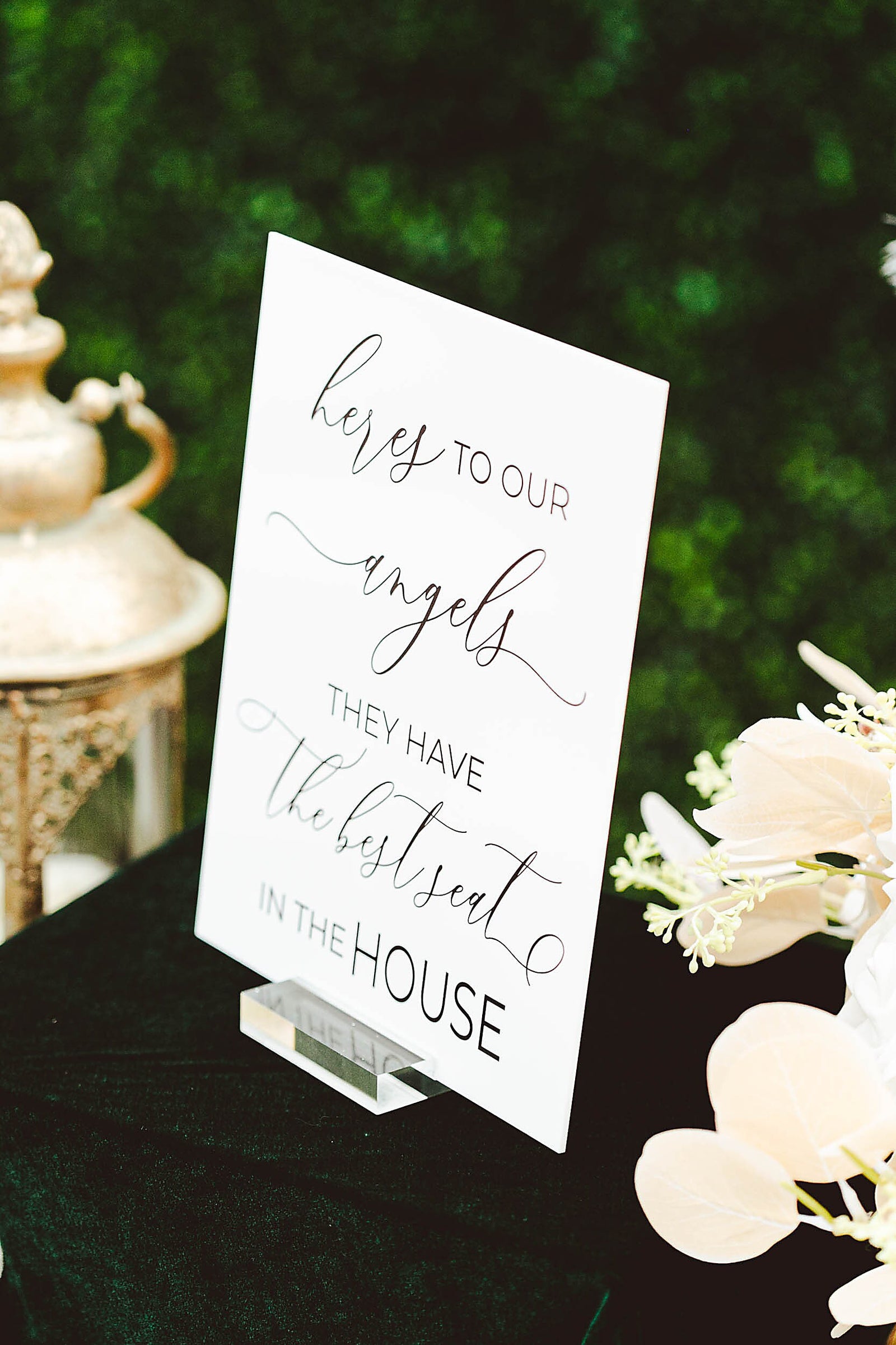 Here's To Our Angels, They Have The Best Seat In The House M9-MS1