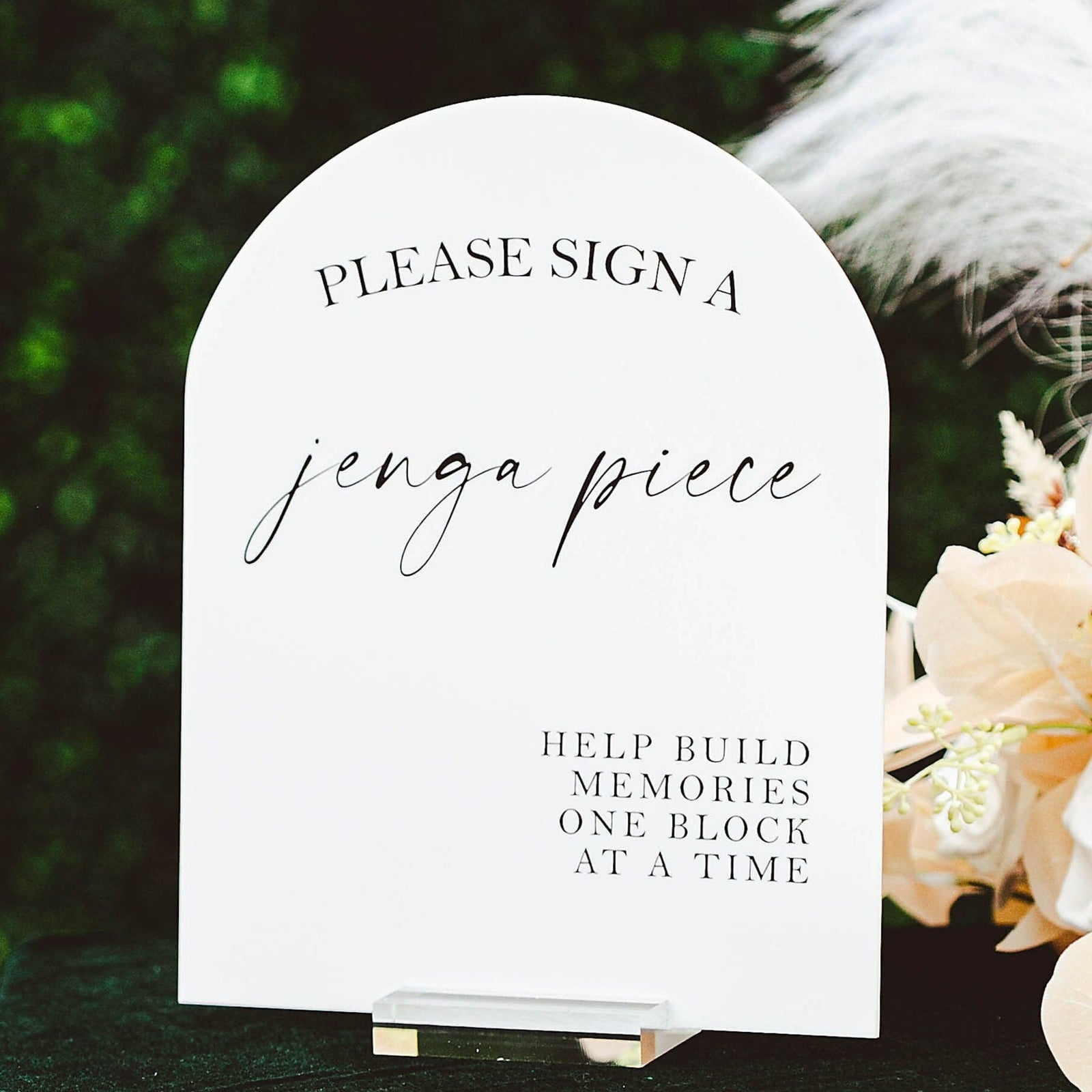 ARCH Please Sign a Jenga Piece S1-AS5