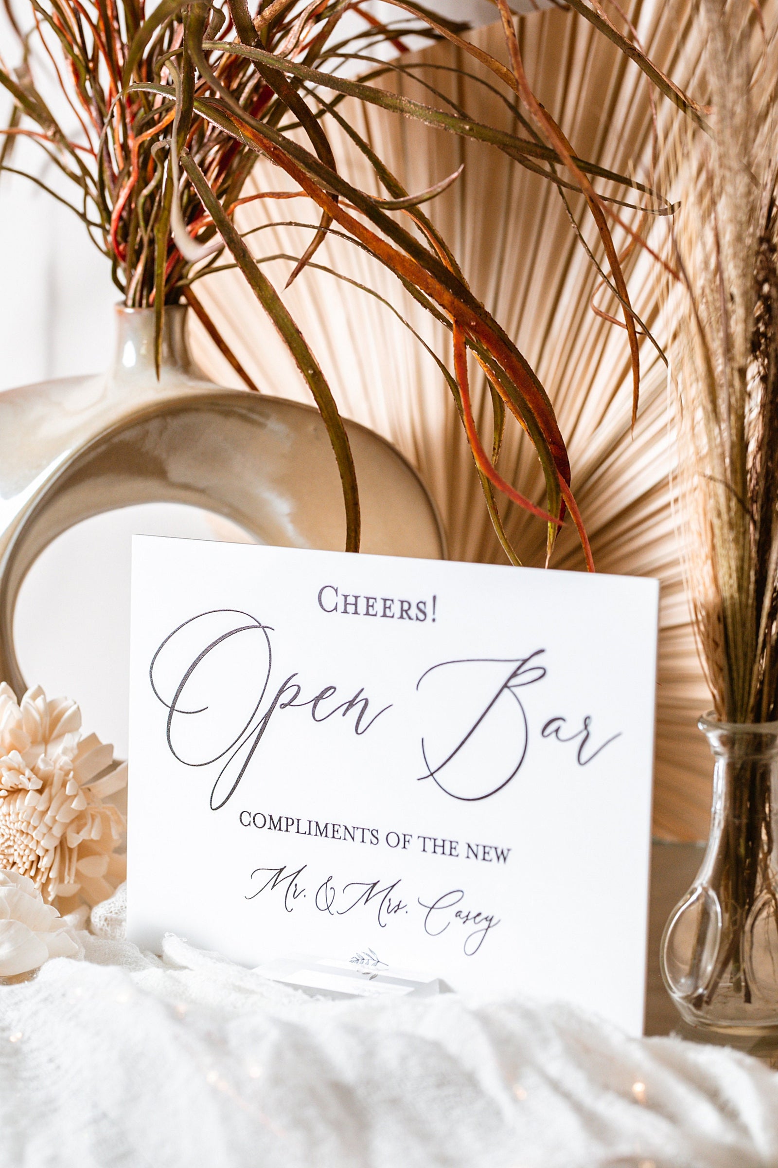 Open Bar Compliments Of the New Mr. & Mrs. E4-AS11