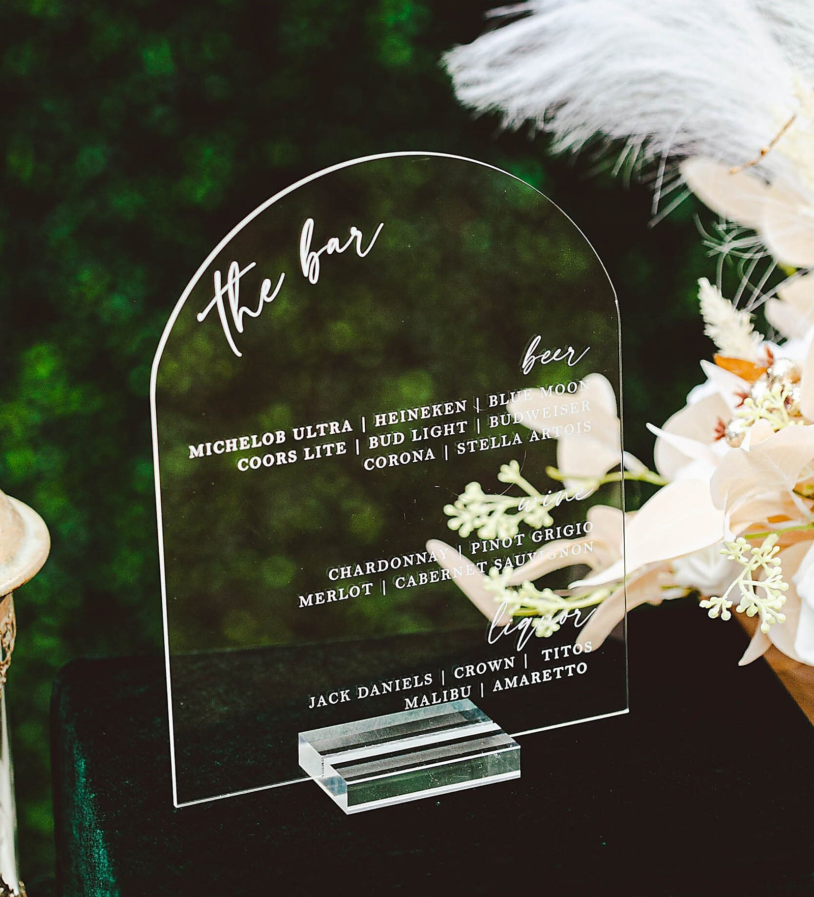 ARCH the bar Personalized Bar Sign S1-DS2