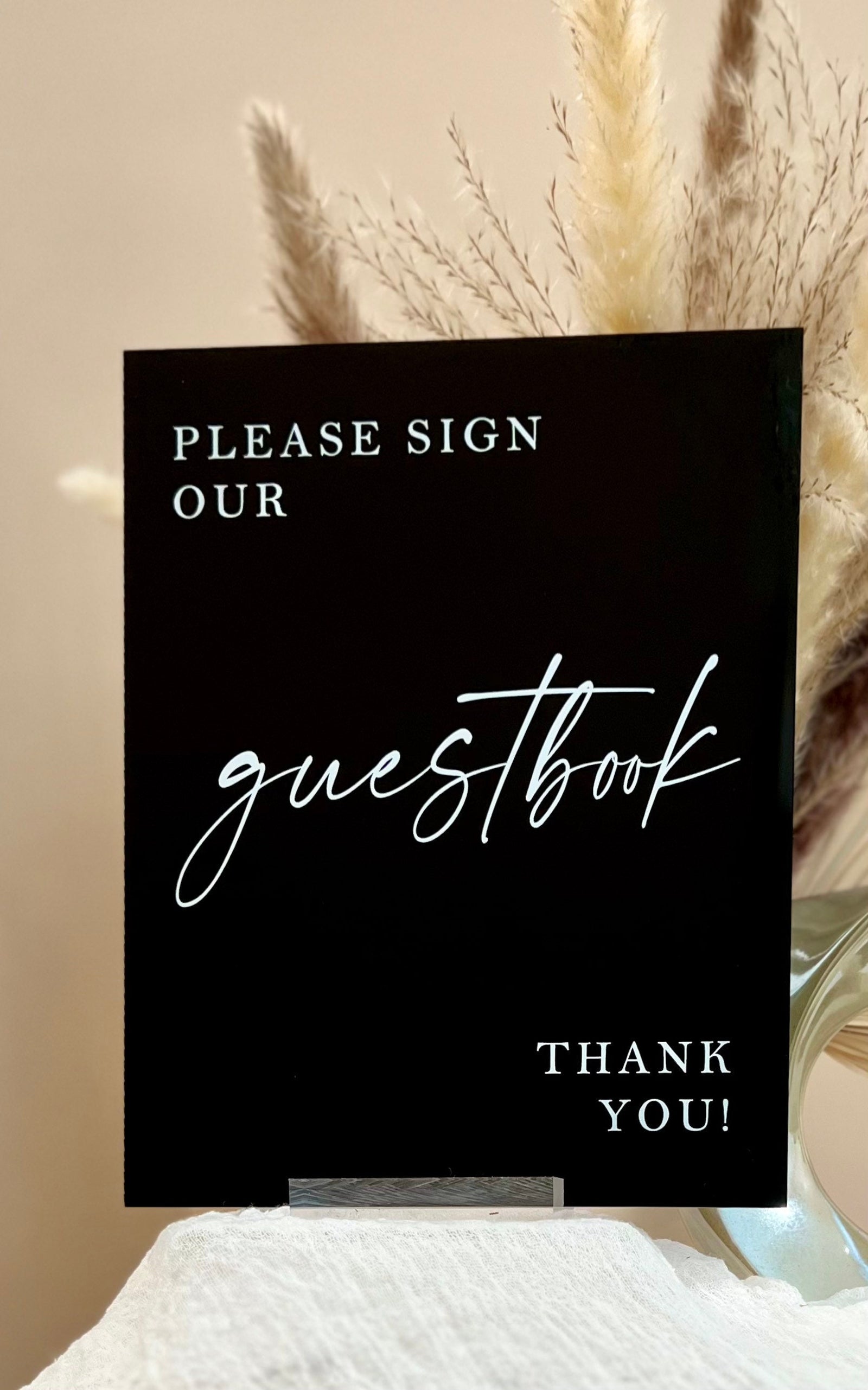 Please Sign Our Guestbook S1-GB1