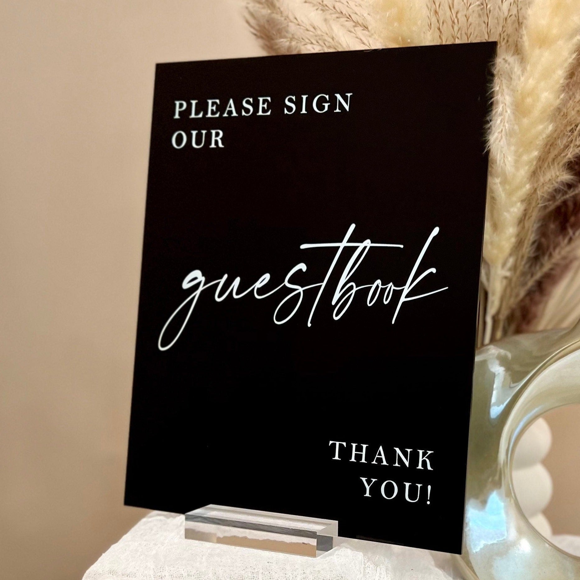 Please Sign Our Guestbook S1-GB1