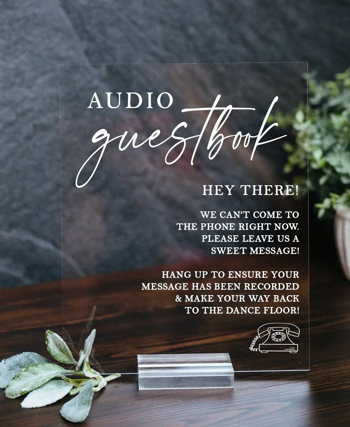 Audio Guestbook S1-GB2