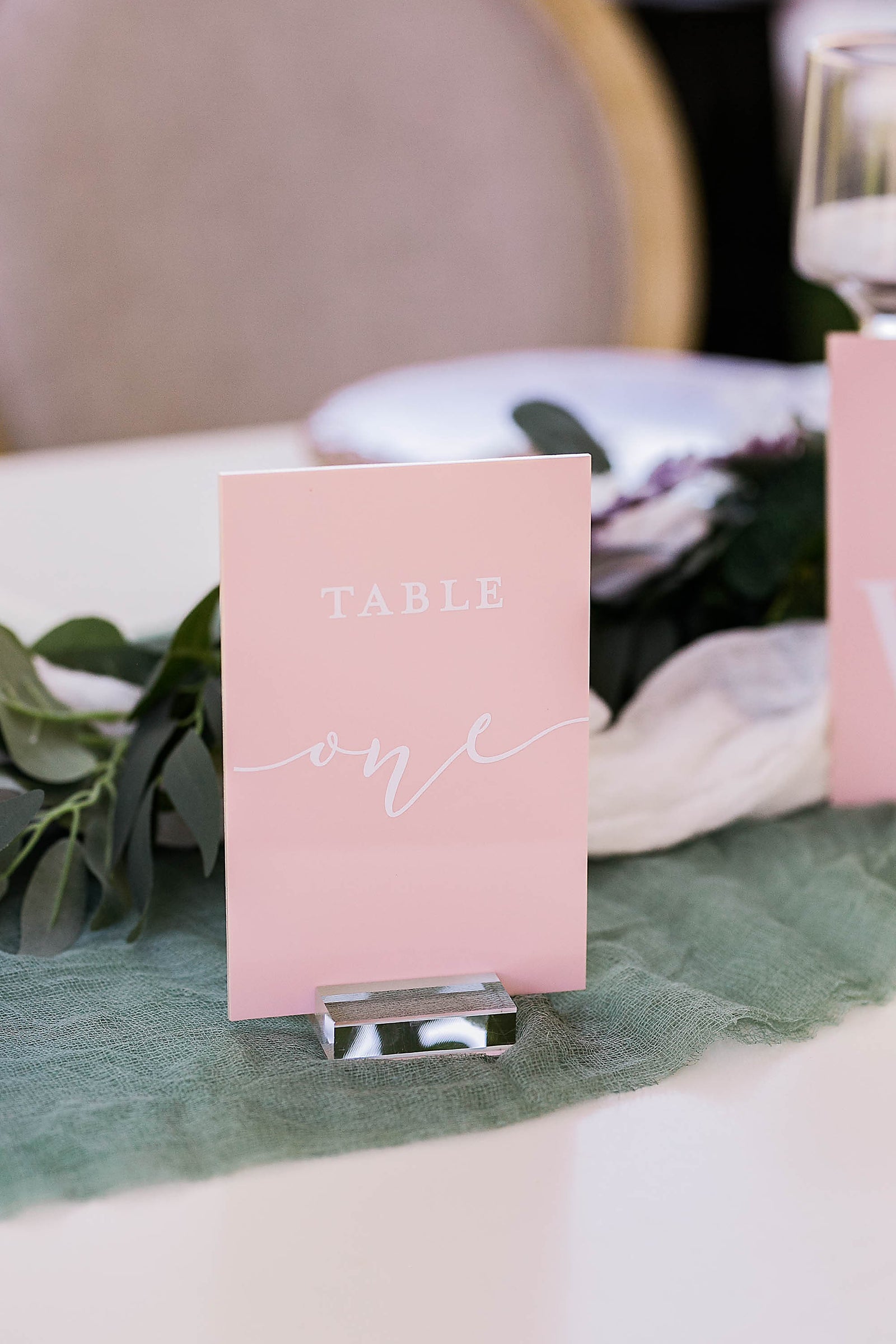 *BEST SELLER* F28-TN1 Block/Script Table Numbers