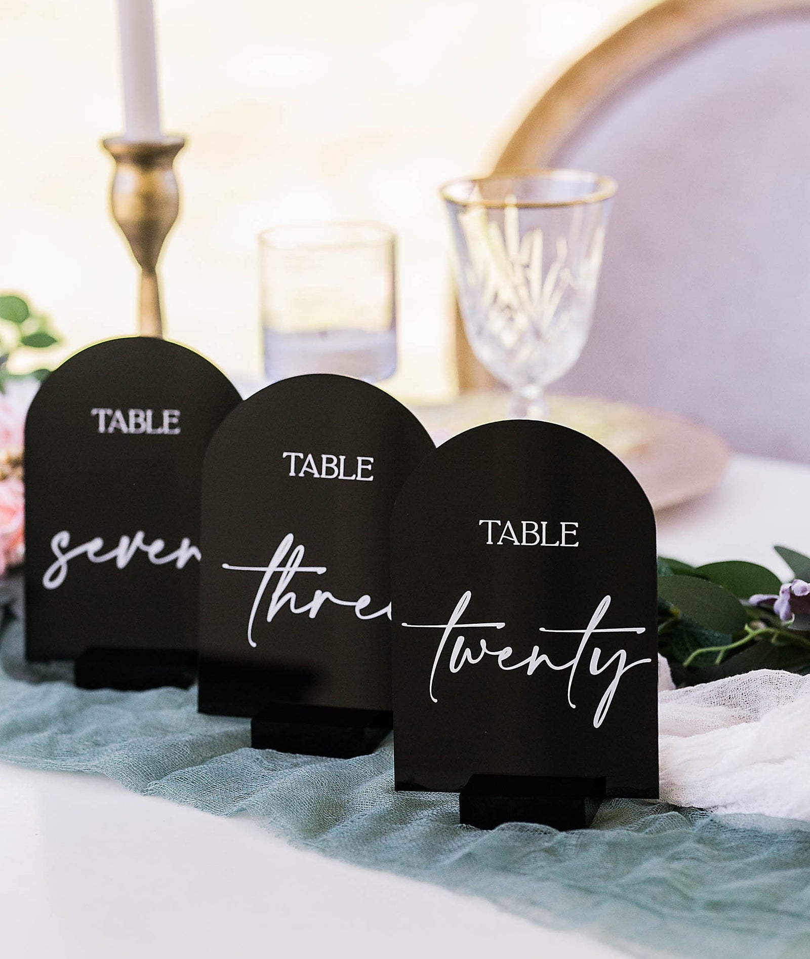 Arch Block/Script Table Numbers F1-TN2