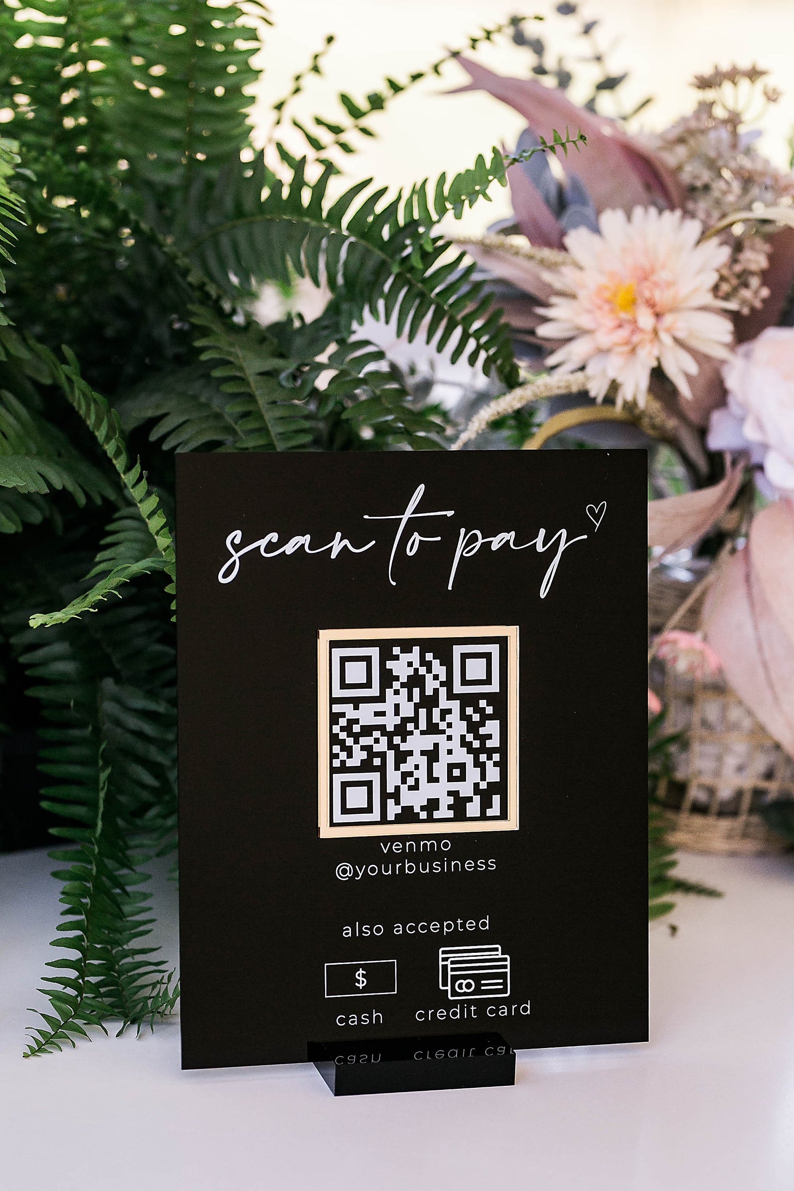 3D Scan To Pay QR Code 3DF11-AS2