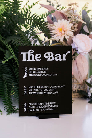 The Bar Personalized Bar Sign R10-DS2