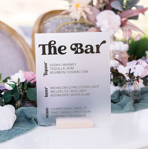 The Bar Personalized Bar Sign R10-DS2