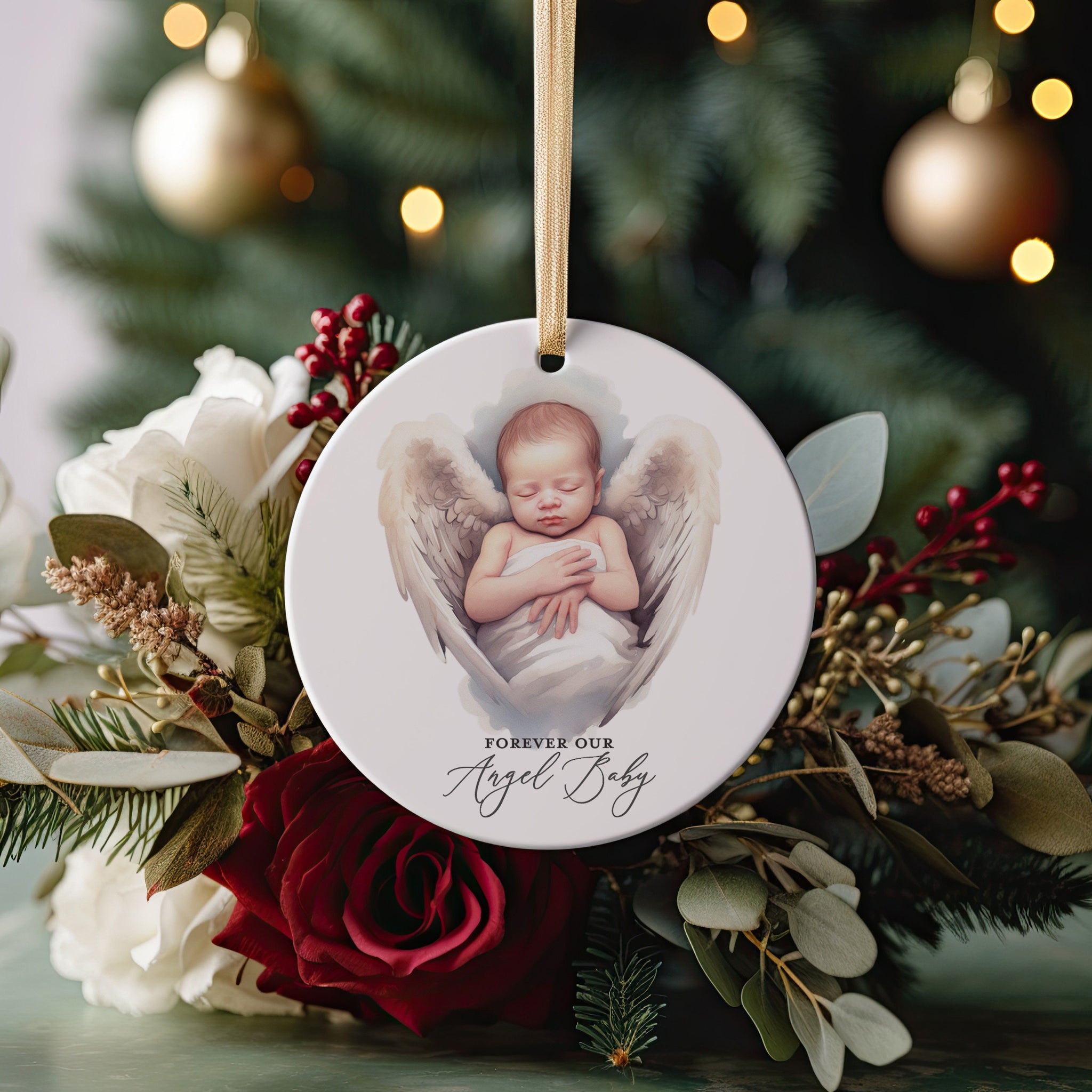 thumbnail image 2 of Chrstmas N Heaven Glass Ornament Chrstmas Ornament - Etsy 2 of 11